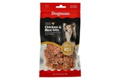 Honden - Dogman Meaty Kip & Rijst Bits Hondensnacks 80g - 479372