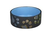 Honden - Trixie Jimmy Ceramic Bowl 0.75 l/ø 15 cm assorted colours - TX24775