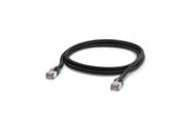 Netwerk - kabel - Ubiquiti UniFi Patch Cable Outdoor Black 2m - Zwart - 2m - UACC-Cable-Patch-Outdoor-2M-BK