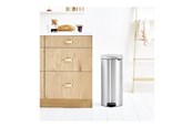 Reiniging - brabantia newIcon - rubbish bin - 30 L - matt steel - 11 43 80