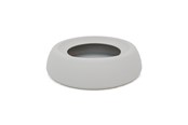 Honden - Dogman Zachte Siliconen Anti-Knoei Reiskom Grijs 470ml 17x4.5cm - 359469