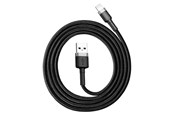 USB-kabel - Baseus Cafule USB Lightning Cable 1.5A 2m (Gray+Bl - CALKLF-CG1