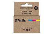 Inkt, toner en verbruiksartikelen - Actis standard KH-703CR - colour (cyan magenta yellow) - compatible - remanufactured - ink cartridge - KH-703CR