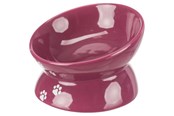 Katten - Trixie Ceramic Bowl 0.15 l/ø 13 cm berry - TX24797