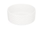 Honden - Trixie Ceramic Bowl dog 0.9 l/ø 16 cm white - TX25024