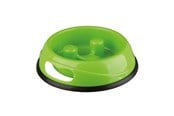 Honden - Trixie Slow Feeding Plastic Bowl 1.5 l/ø 27 cm assorted colours - TX25033