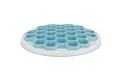 Honden - Trixie Slow Feeding Food Plate Hive ø 30 cm. grey/blue - TX25039