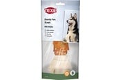 Honden - Trixie Denta Fun Kip Omwikkelde Runderhuidknoop 18cm 120g - TX31324