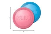 Honden - KONG Toy Flyer Puppy Frisbee - 340434
