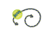 Honden - KONG Dog Toy SqueakAir Ball with Rope - 340469