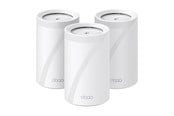 Router - TP-Link Deco BE65 (BE9300) 3-Pack - Mesh router 802.11a/b/g/n/ac/ax/be (Wi-Fi 7) - DECO BE65(3-PACK)