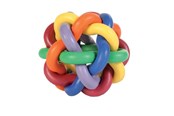 Honden - Trixie Knotted Ball for Dogs 10cm multi-coloured - TX32622