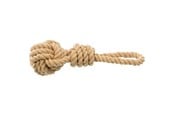 Honden - Trixie BE NORDIC Playing Rope with Woven-in Ball ø 8 x 30 cm - TX32633