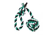 Honden - Trixie Playing Rope with Woven-in Ball ø 5.5/30 cm assorted colours - TX-3268