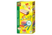 Creatief spelen - SES Creative Crayons with Eraser - 00208