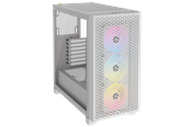 Case - Corsair 3000D RGB AIRFLOW TG - White - Case - Miditower - Wit - CC-9011256-WW