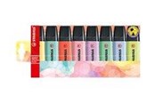 Schrijf- en tekengerei - STABILO BOSS ORIGINAL - highlighter - assorted pastel colours (pack of 8) - 70/8-3