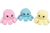 Honden - Trixie Reversible octopus plush 19 cm assorted colours - TX35928