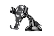 Mobiel - Overige accessoires - Baseus Osculum gravitational phone holder (black + silver) - SUYL-XP0S