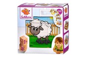 Puzzels - Eichhorn Wooden Block Puzzle Farm Hout - 100005203