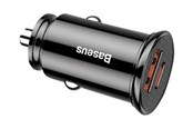 Mobiel - Adapters & Opladers - Baseus car power adapter - USB USB-C - 30 Watt - CCALL-YS01