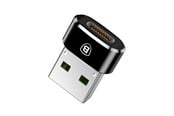 USB-kabel - Baseus USB-C to USB-A adapter - black - CAAOTG-01