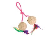 Katten - Trixie 2 Balls on a Rope ø4.5 - TX4501