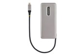 USB hub - StarTech.com 4-Port USB-C Hub 1x USB-A and 3x USB-C Ports USB 3.1 10Gbps Bus Powered USB Type C Hub with 9.8in (25cm) Wrap-Around Cable USB hub - 4 - Grijs - HB31CM1A3CB