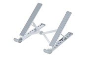 Systeemaccessoires - StarTech.com Foldable Laptop Riser Stand Portable Height Adjustable Ergonomic Laptop Stand Ventilated Aluminum Frame Supports 22lb (10Kg) - LAPTOP-RISER-BAR