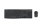 Toetsenbord - Logitech MK370 Combo for Business - Keyboard and mouse set - Engels (VK) - Zwart - 920-012073
