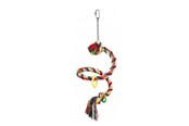 Vogelkooien, vogelhuisjes & accessoires - Trixie Spiral Rope Perch 50 cm - ⌀21 mm assorted colours - TX5164