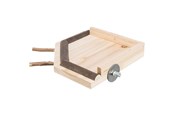 Vogelspeelgoed - Trixie Landing area with perches wood 19 × 19 cm - TX51698