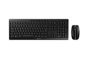 Toetsenbord - Cherry STREAM DESKTOP RECHARGE - Keyboard and mouse set - Duits - Zwart - JD-8560DE-2