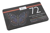 Schrijf- en tekenartikelen - Nassau Colored pencils 72 pcs. in metal box - AR0214/GE