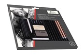 Schrijf- en tekenartikelen - Nassau Drawing set 24 pieces. - AR0217/GE