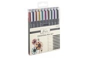 Schrijf- en tekenartikelen - Nassau Fineliners Drawing Pens COLOR - AR0826/GE
