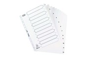 Insteekhoezen, Offertemappen & Tabbladen - Oxford ELBA StrongLine - divider - for A4 - white - 100204771