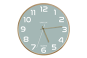 Decoratie - Unilux Baltic Clock green/wood - 400165098