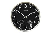 Decoratie - Unilux Wetty clock black/silver - 400140807