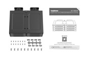 Harde schijf accessoires - Icy dock ToughArmor MB118VP-B - storage enclosure - 6 x U.2/U.3 NVMe SSD mobile rack for 5.25" bay with SlimSAS SFF-8654 8i - PCIe 4.0 - PCIe 4.0 - MB118VP-B