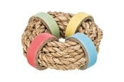 Knaagdieren - Trixie Sea grass ring with paper rings ø 8 cm - TX61826