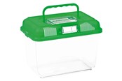 Terrarium and accessories - Trixie Transport and Feeding Box 24x17x16 assorted colours - TX76301