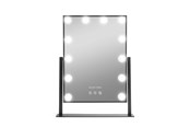 Make-up spiegels - Gillian Jones LED Light Hollywood Mirror Black - 0259-00