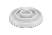 Honden - Trixie Slow Feeding bowl plastic/TPR 0.45 l/ø 23 cm grey - TX25029