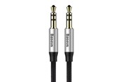 Audiokabel - Baseus Yiven Audio Cable Cable 3.5 male Audio M30 1.5M Silver+ Black - CAM30-CS1