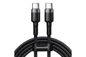 USB-kabel - Baseus Cafule PD2.0 100W flash charging USB For Type-C cable (20V 5A)2m Gray+Black - CATKLF-ALG1