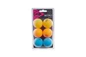 Sport & Fitness - Dunlop Nitro Glow 40+ 6 Tabletennis Ball - DU679349IONE SIZE