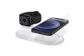 Mobiel - Adapters & Opladers - Spigen MagSafe Charger & Apple Watch stand 2in1 MagSafe Duo - white *DEMO* - AMP02797