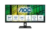 Scherm - 34" AOC U34E2M - 3440x1440 (UWQHD) - 100Hz - VA - U34E2M