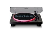 Platenspeler - Lenco LS-50LED - Record Player with PC encoding speakers and lights - Platenspeler Zwart - LS-50LEDBK